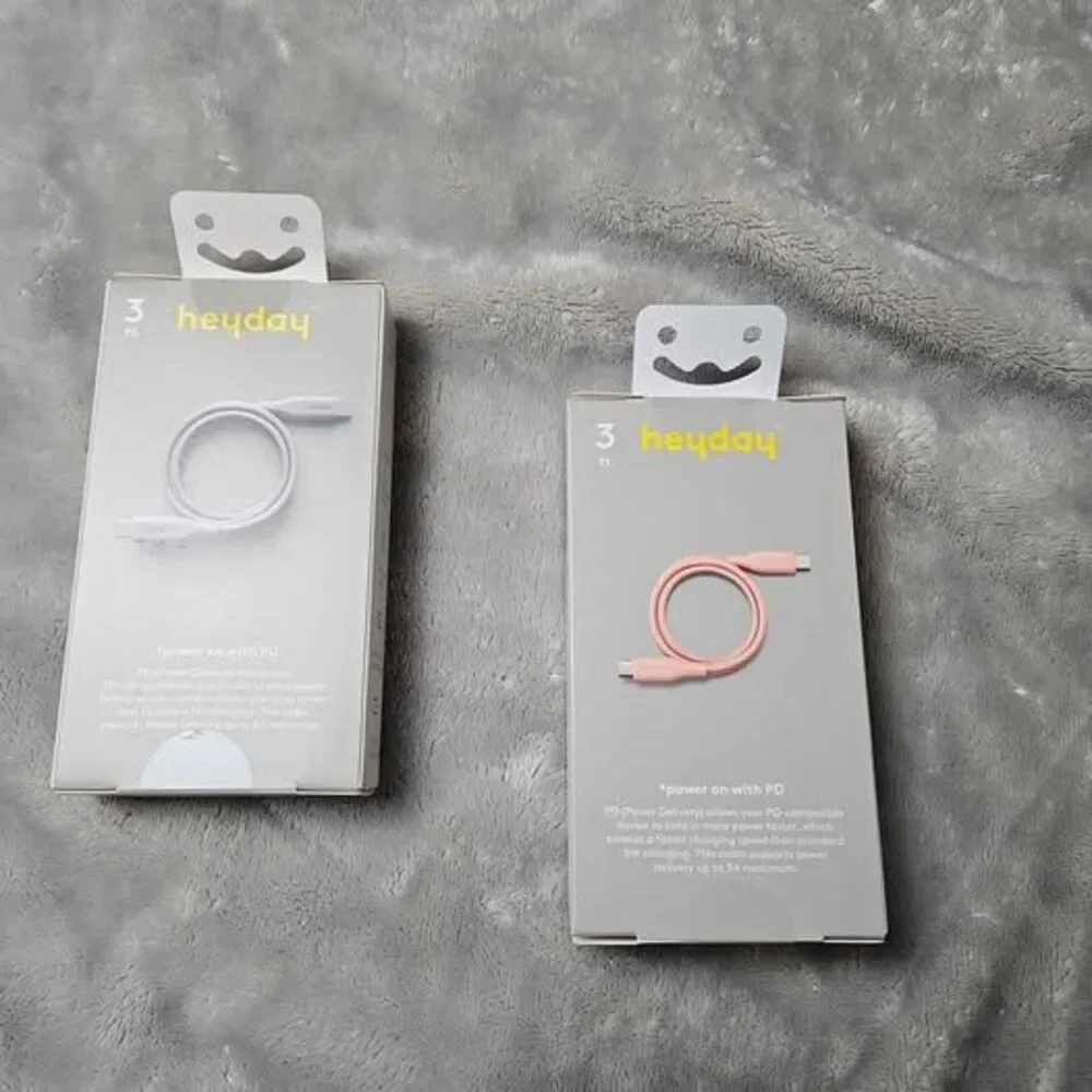 Heyday USB-C to USB-C Fast Charging Cable 3ft Power Delivery